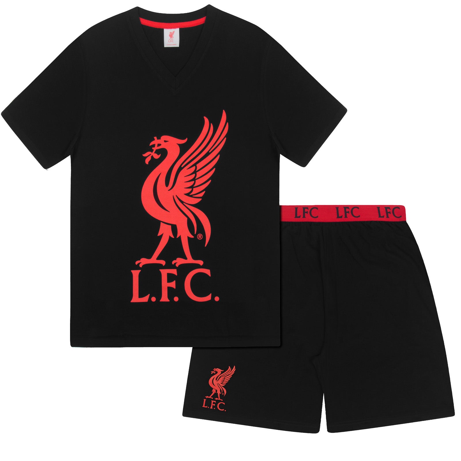 Liverpool FC Mens Pyjamas Short Loungewear OFFICIAL Football Gift