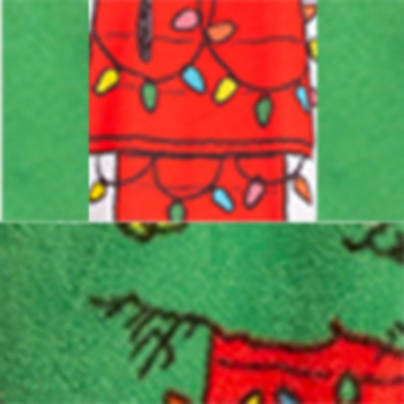 Briefly Stated Men's Matching Peanuts Raglan-Sleeve Top and Pajama Pants Set