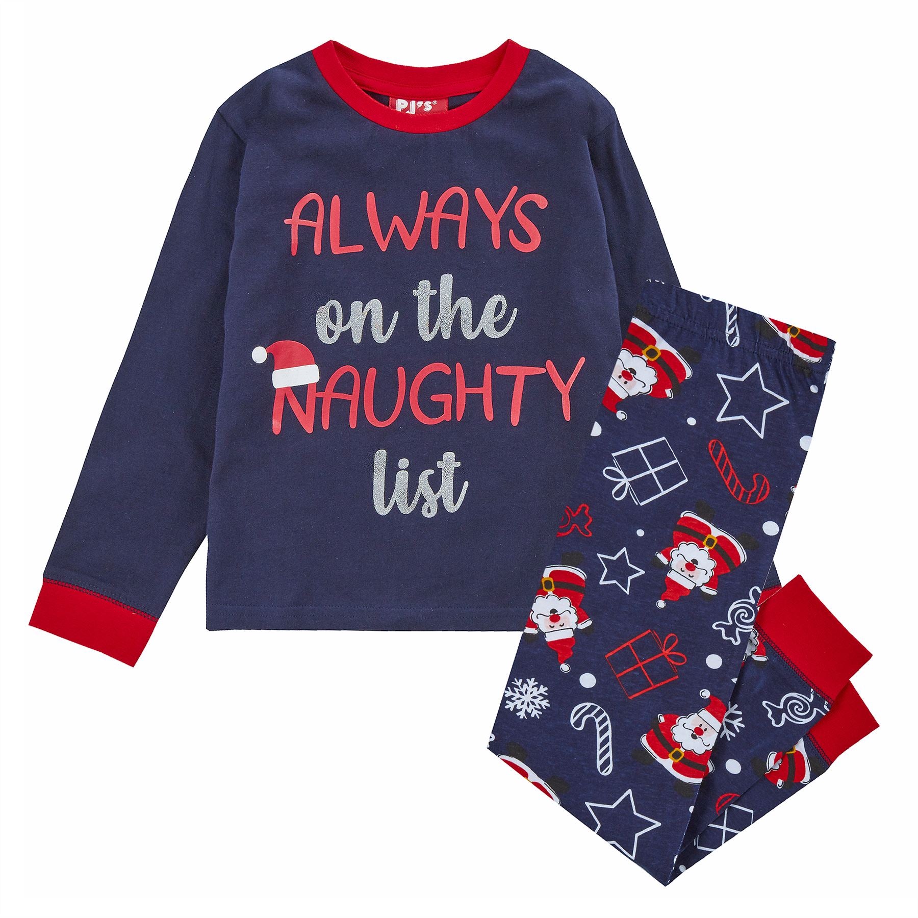 Family Matching Christmas Cotton Long Sleeve Pyjamas PJs His And Hers Pyjama Set