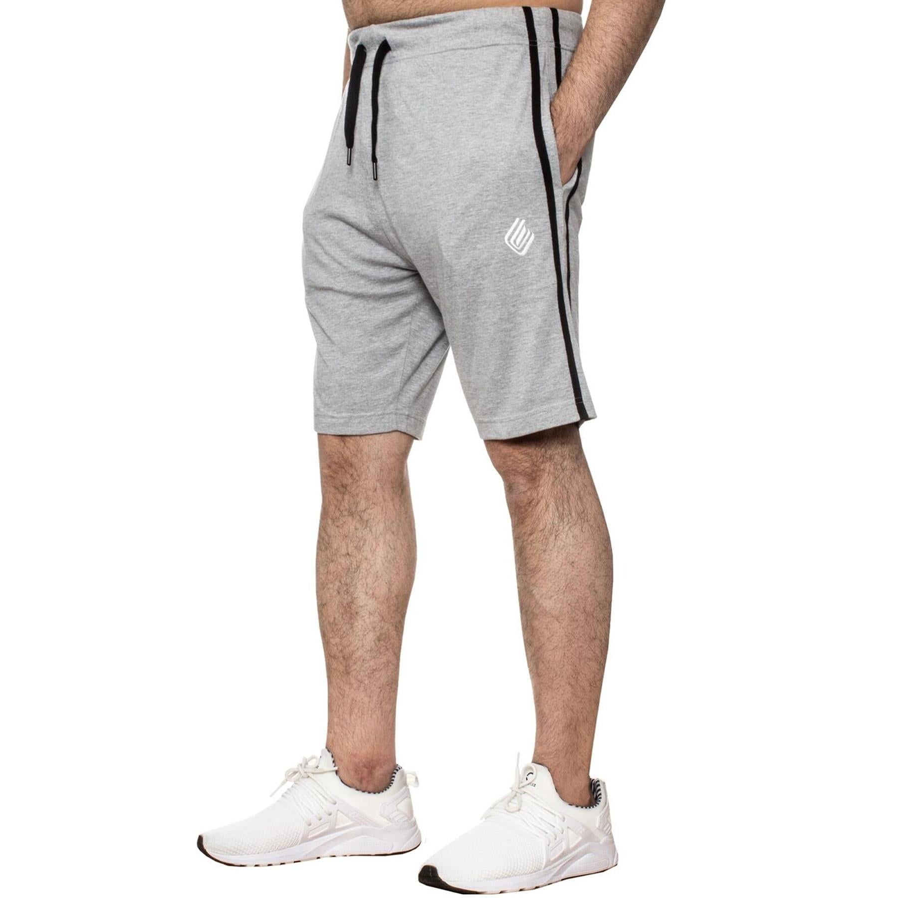 Enzo Mens Loungwear Set Short Sleeve T-Shirt Lounge Shorts Pyjama Suit S-2XL