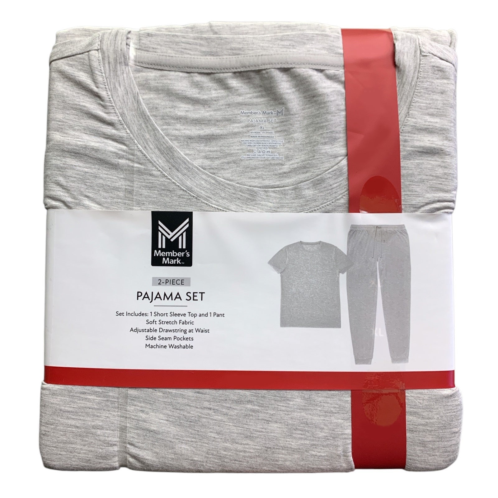 Member's Mark Men's 2-Piece Drawstring Jogger Pajama Set