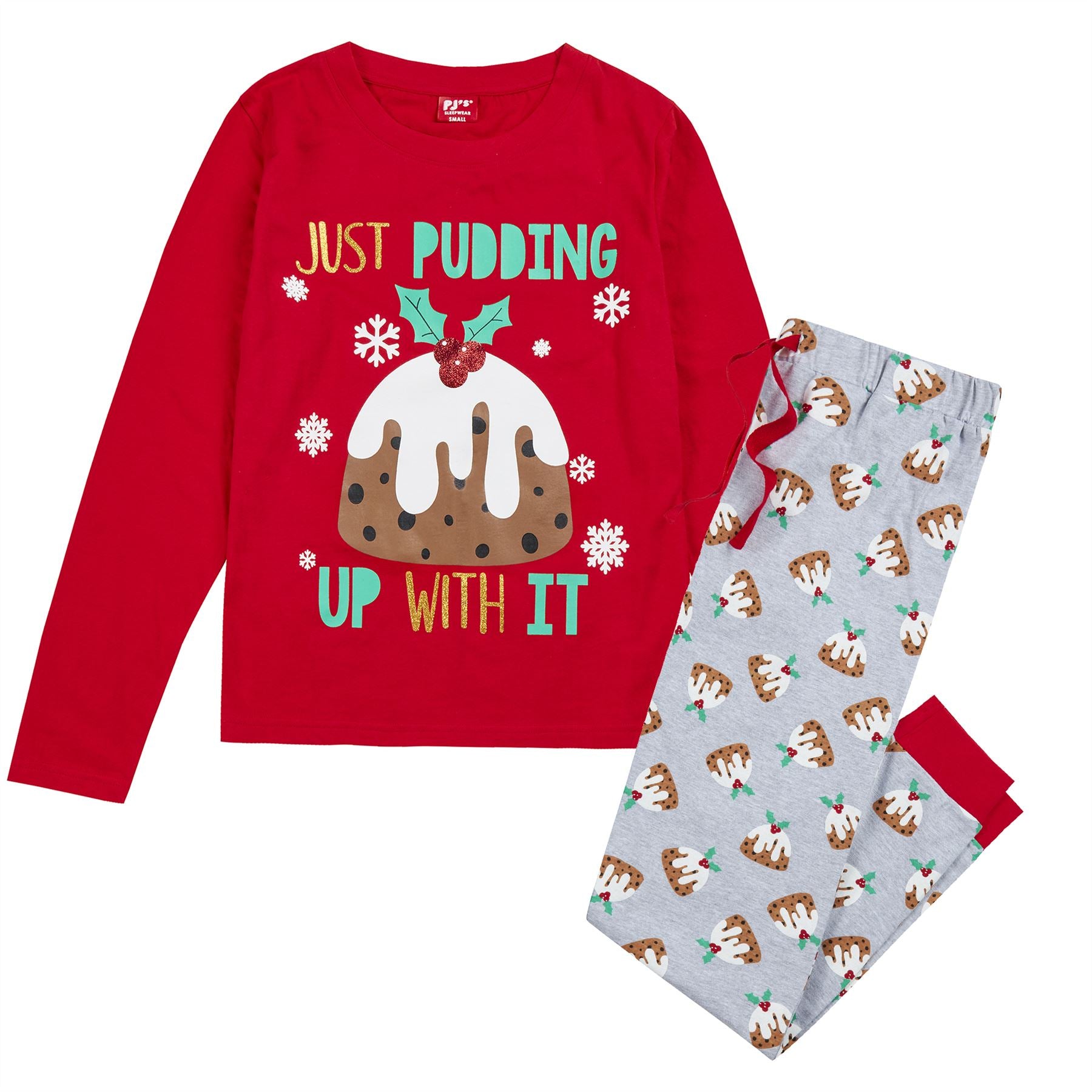 Family Matching Christmas Cotton Long Sleeve Pyjamas PJs His And Hers Pyjama Set