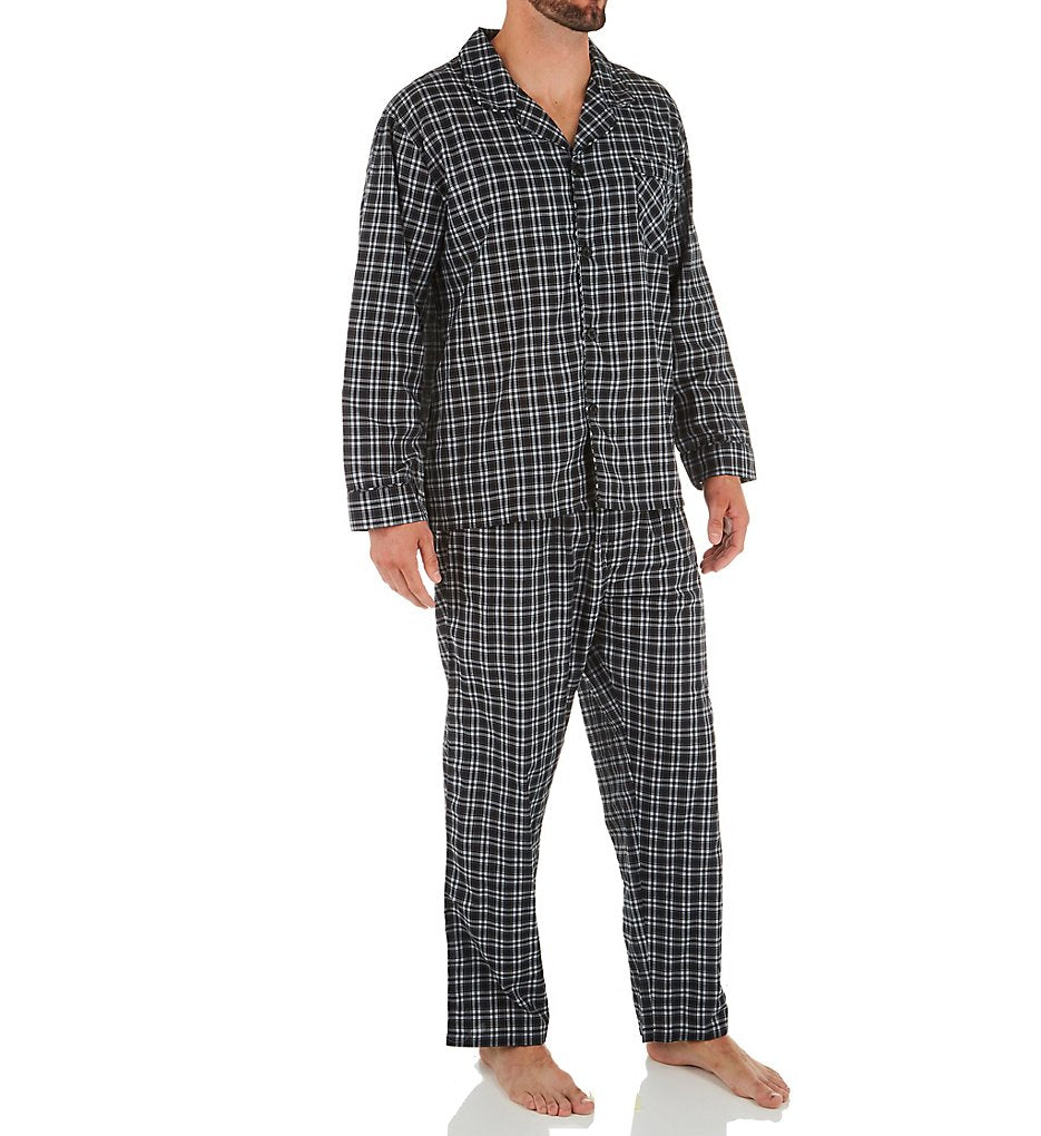 Hanes 4016 Classics Broadcloth Woven Pajama Set