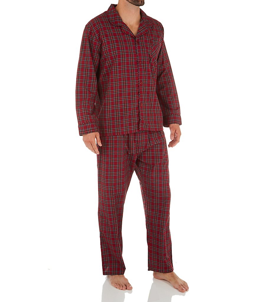 Hanes 4016 Classics Broadcloth Woven Pajama Set