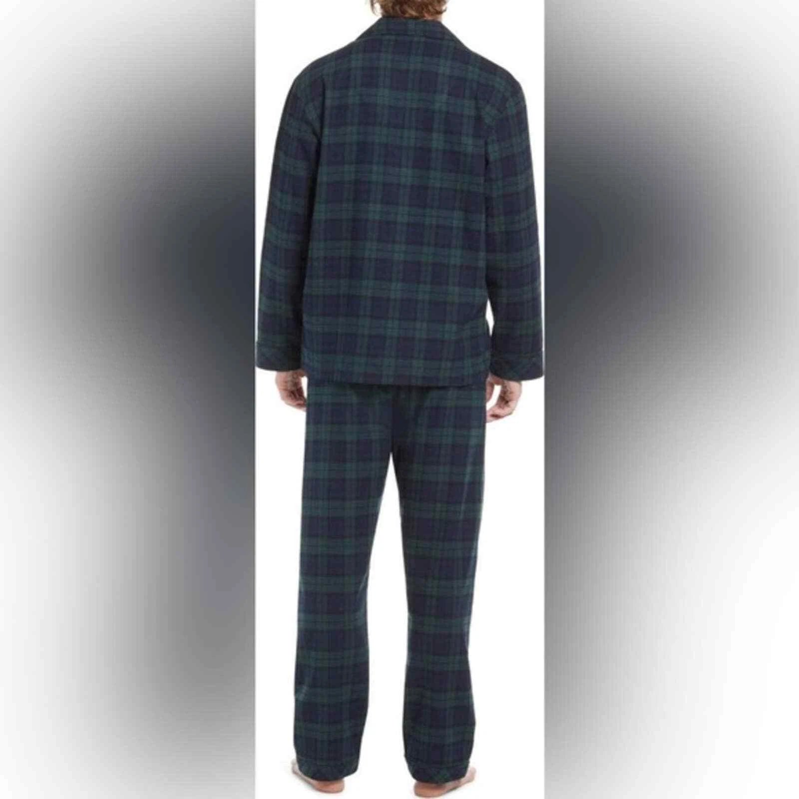 Majestic International 100% Cotton Plaid Pajama Set