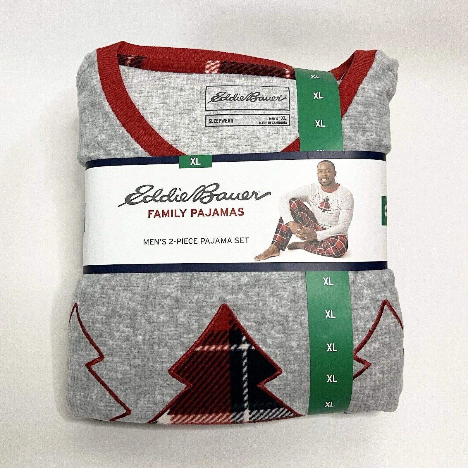 Eddie Bauer Mens' Holiday Christmas Family Pajamas Set or pant or top