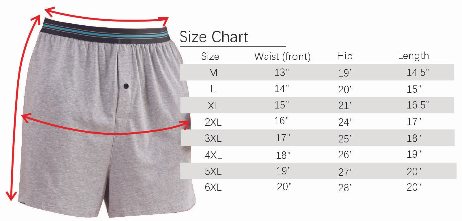 2 pack Men’s Jersey, Elastic Waistband w. Pocket, Button Fly, Pajama Sleep Short