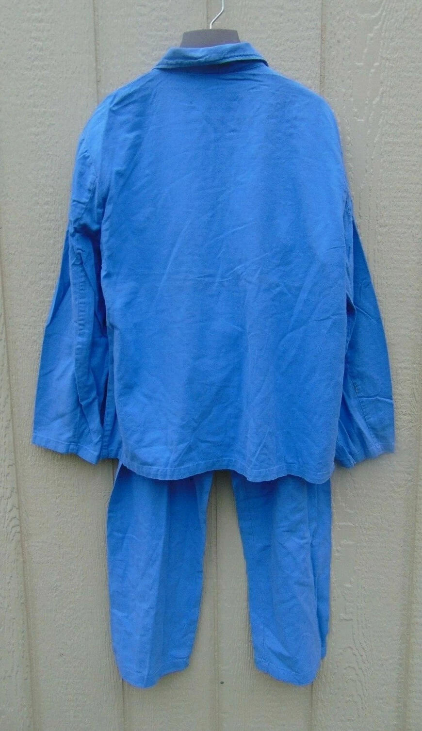 German military blue cotton pajama sets, very good used condition, free shipping