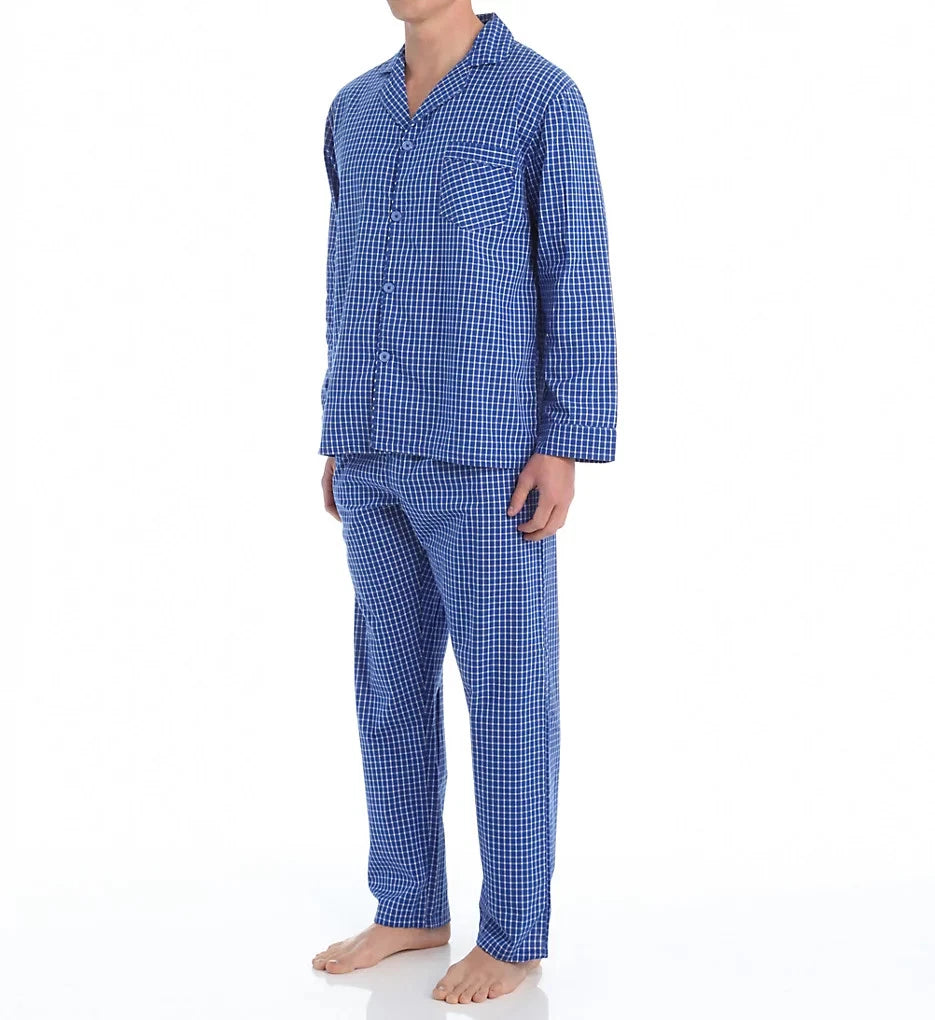 Hanes 4016 Classics Broadcloth Woven Pajama Set