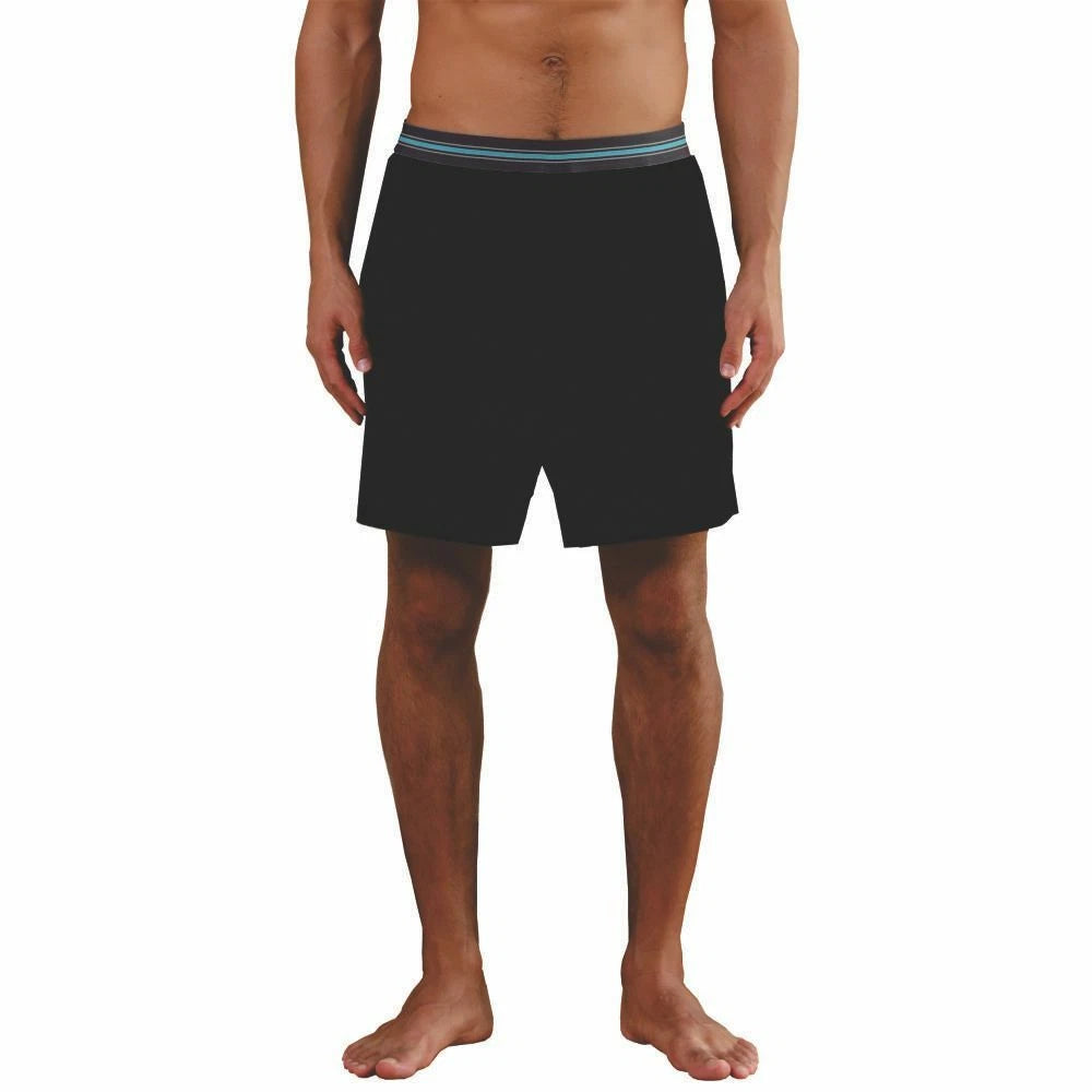 2 pack Men’s Jersey, Elastic Waistband w. Pocket, Button Fly, Pajama Sleep Short