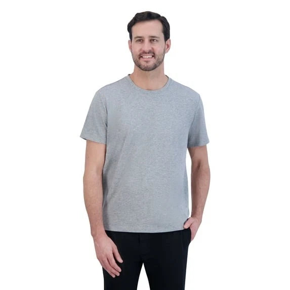 Hanes Men's Comfortsoft Jersey Short Sleeve Crew & Knit Pajama Pants Set: S-XL