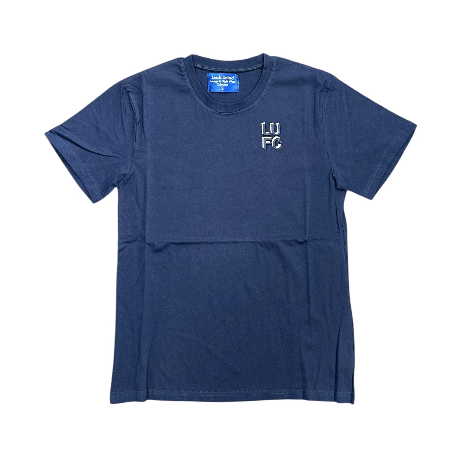 Leeds United Pyjama Set Men's Football Check PJ Set - New