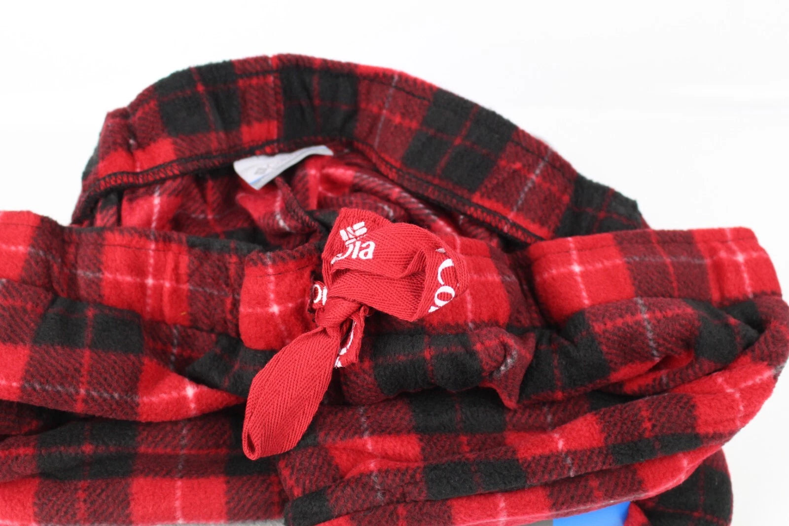 Columbia Men's Christmas Pajama Set Long Sleeve Shirt Pants Large Mountain Red