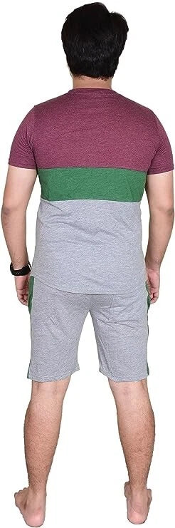 1-3PK Men's Short Pyjama Sets Men's Short PJs, Sleepwear Nightwear For Men