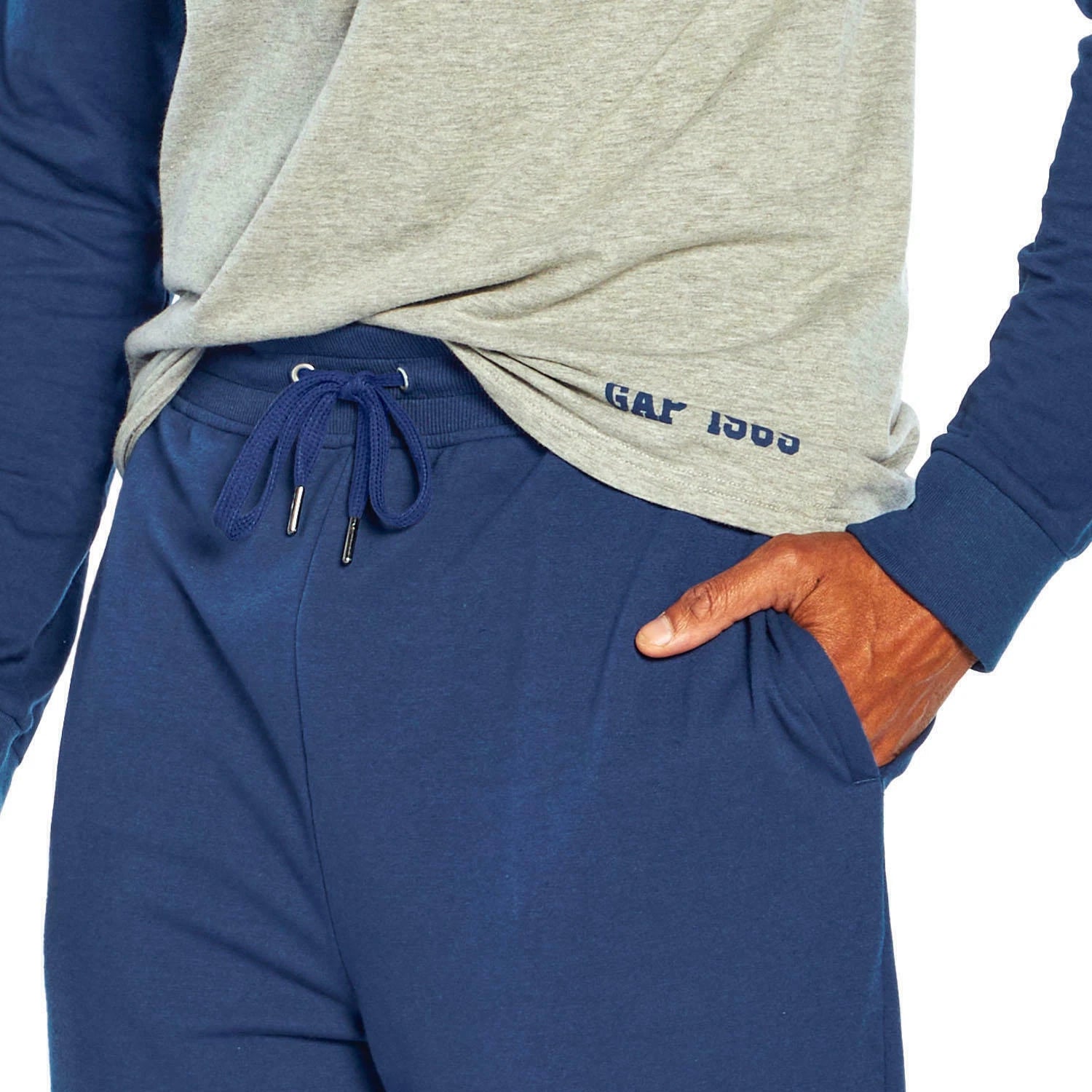GAP Men's Lounge Pajama Set - Choose Blue or Gray
