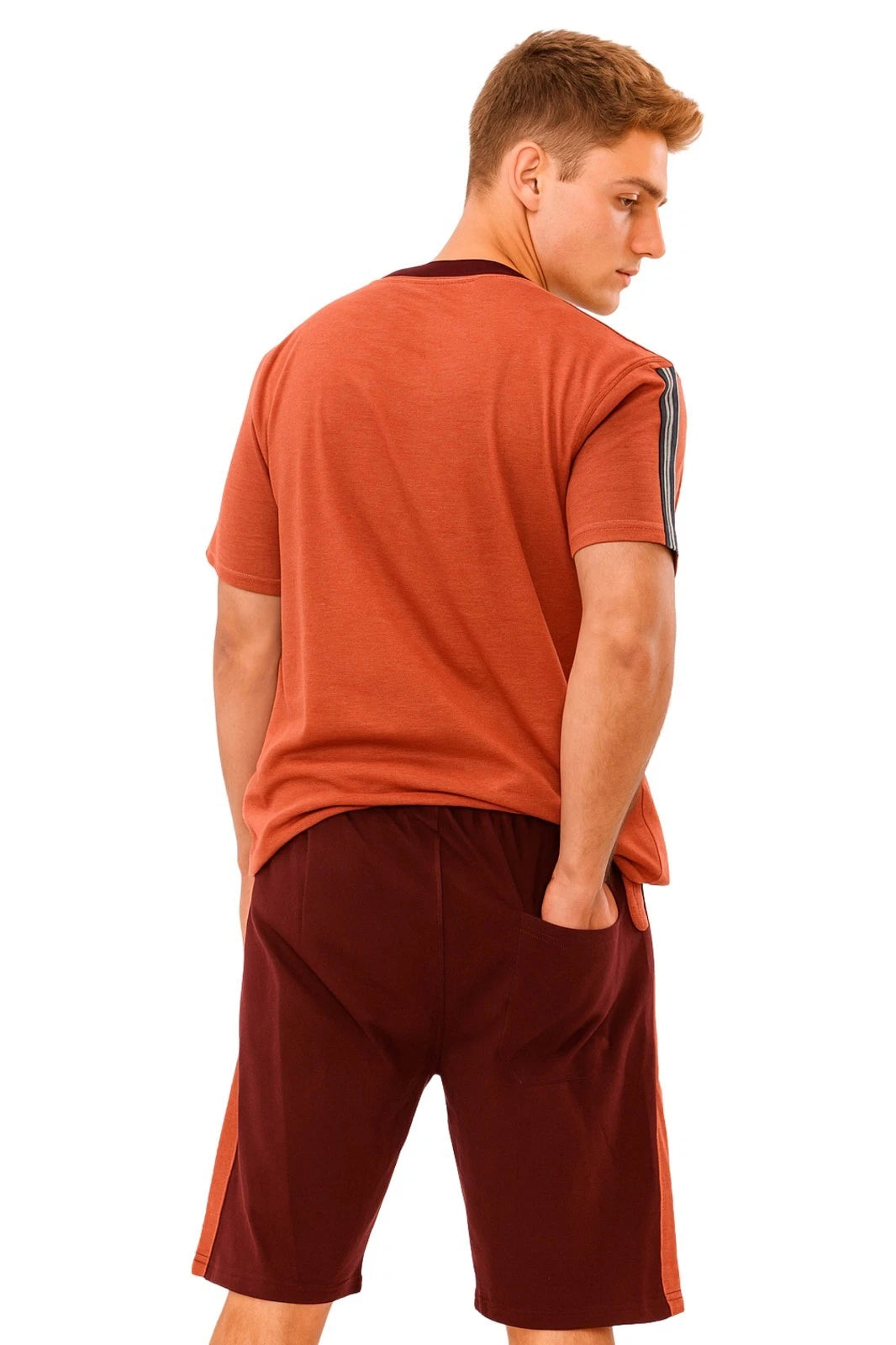 1-3PK Men's Short Pyjama Sets Men's Short PJs, Sleepwear Nightwear For Men