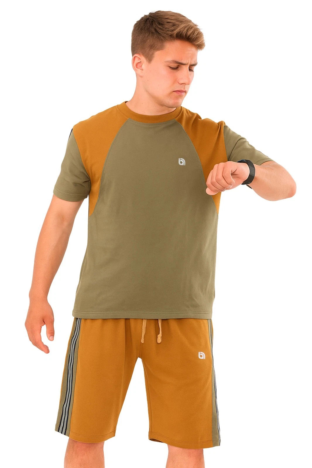 1-3PK Men's Short Pyjama Sets Men's Short PJs, Sleepwear Nightwear For Men