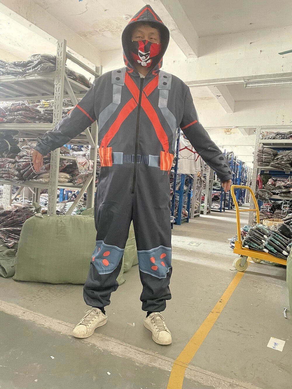 Anime My Hero Academia Pajamas Jumpsuit Cosplay Deku Sleepwear Nightgown Pyjamas