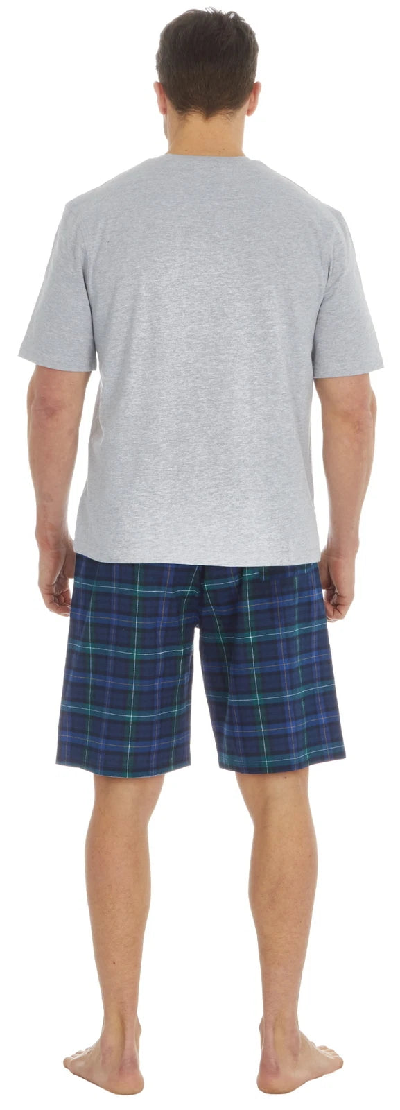 Cargo Bay Mens Cotton Blend Short Woven Lounge Set