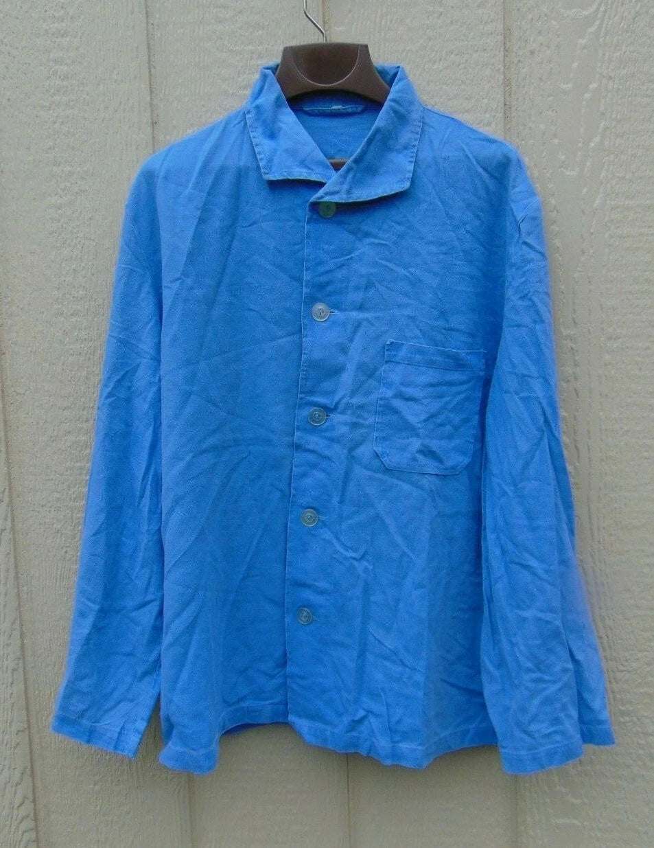 German military blue cotton pajama sets, very good used condition, free shipping