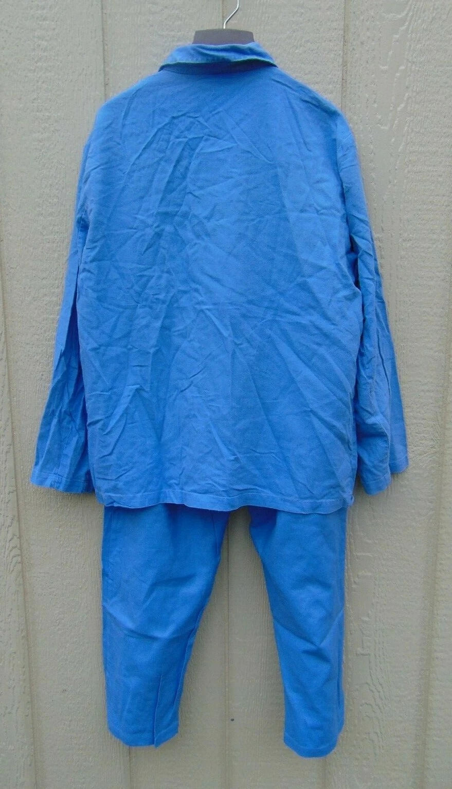 German military blue cotton pajama sets, very good used condition, free shipping