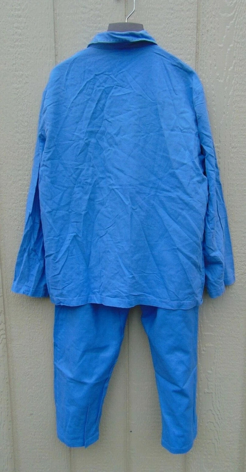 German military blue cotton pajama sets, very good used condition, free shipping
