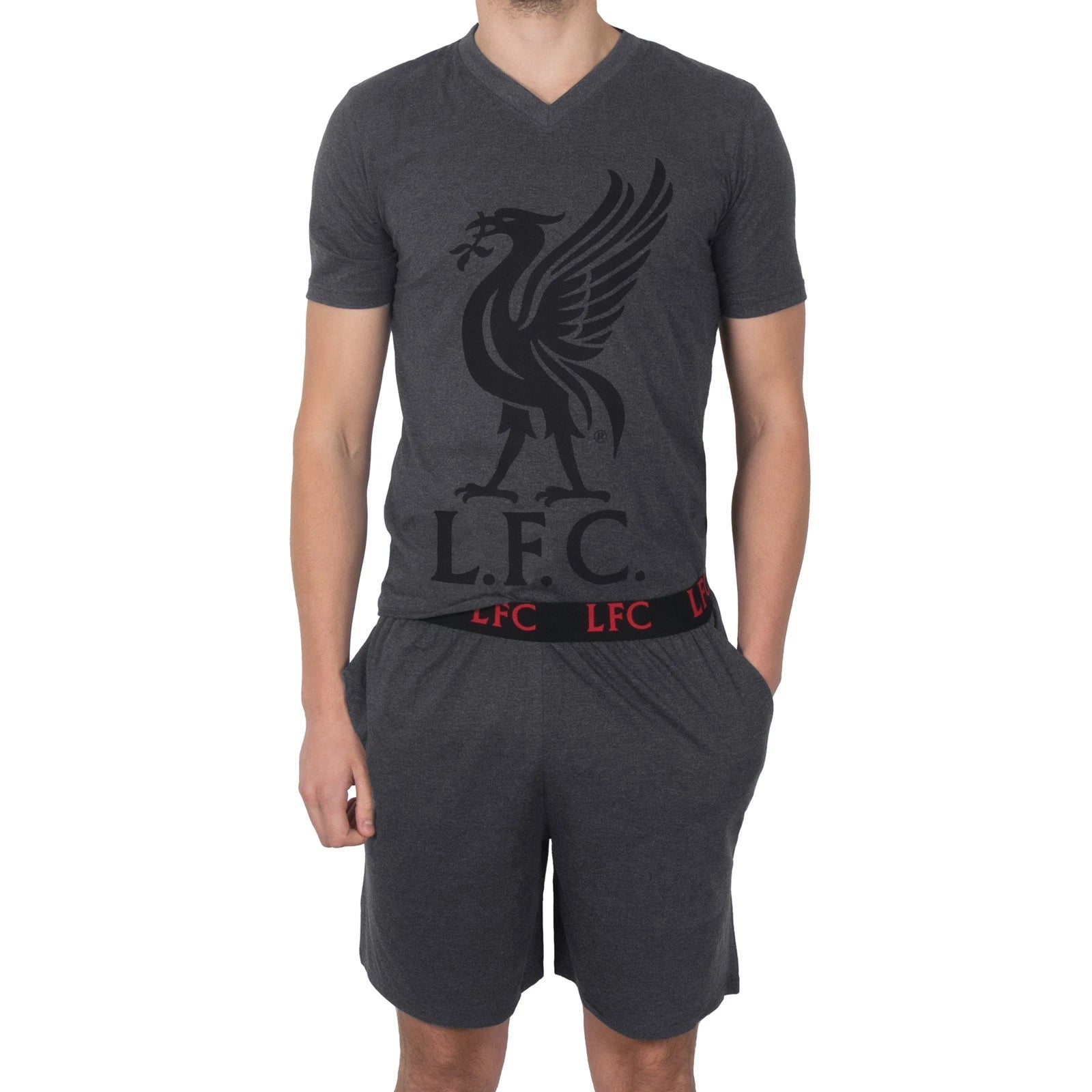 Liverpool FC Mens Pyjamas Short Loungewear OFFICIAL Football Gift