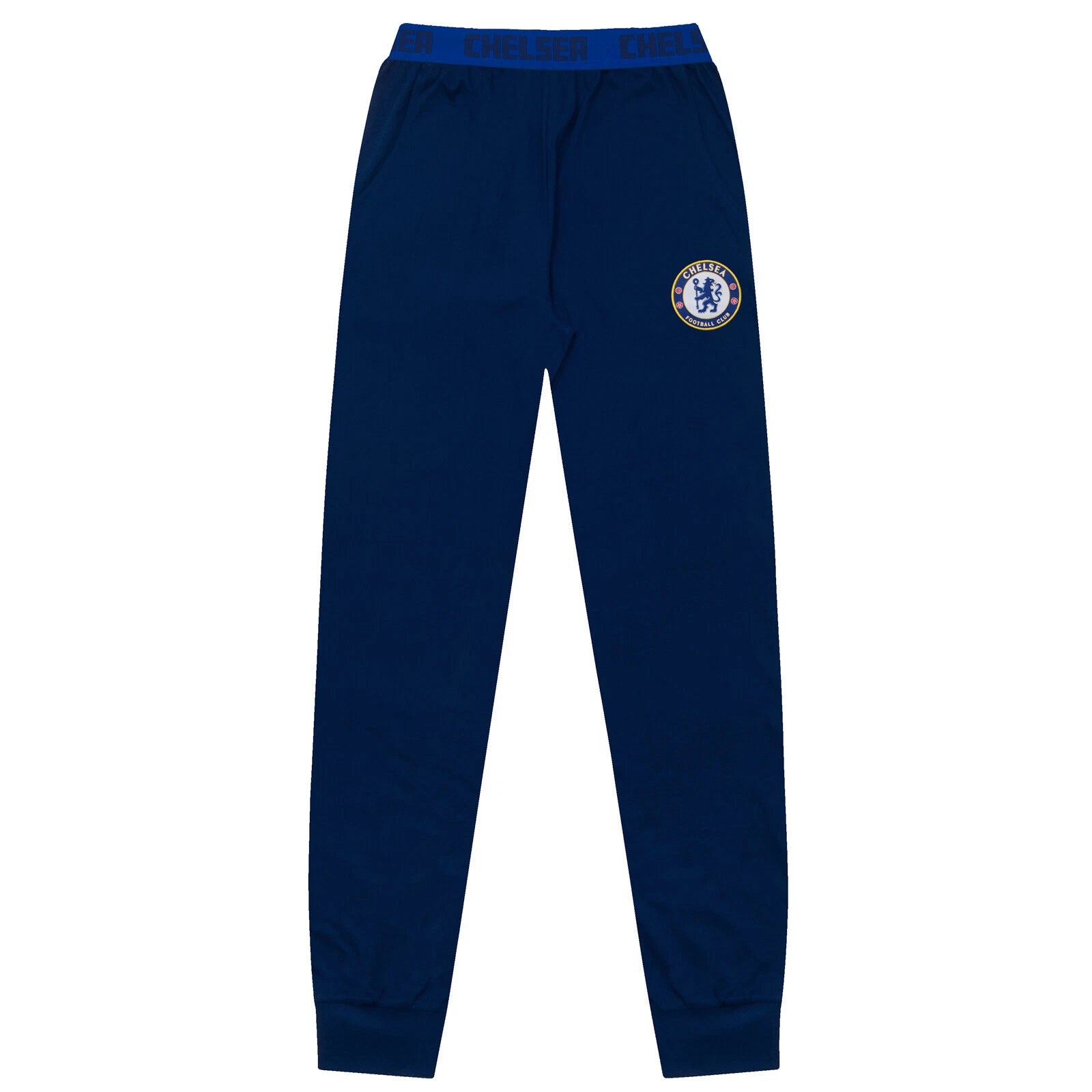 Chelsea Mens Pyjamas Long Premium Set OFFICIAL Football Gift