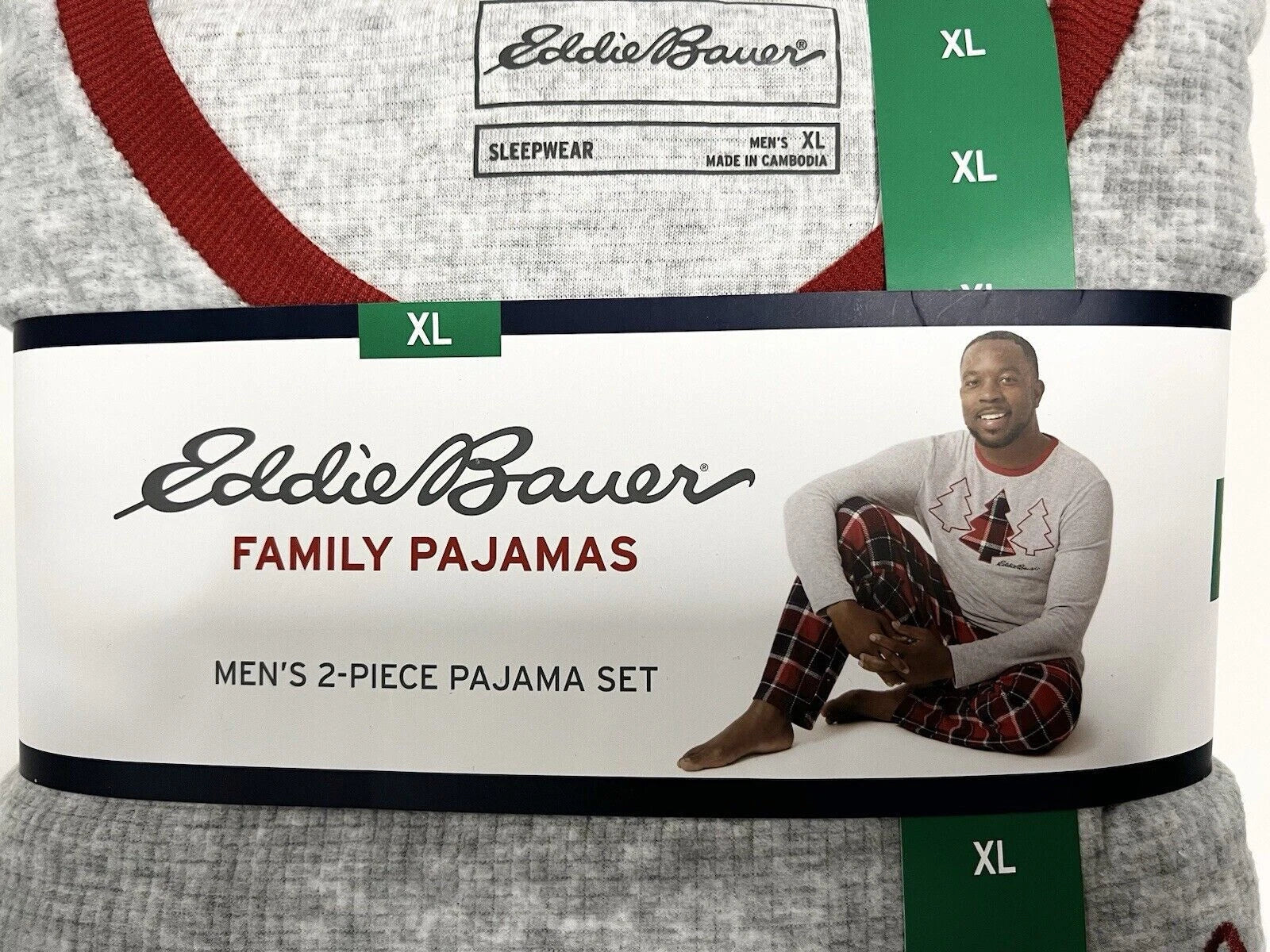 Eddie Bauer Mens' Holiday Christmas Family Pajamas Set or pant or top