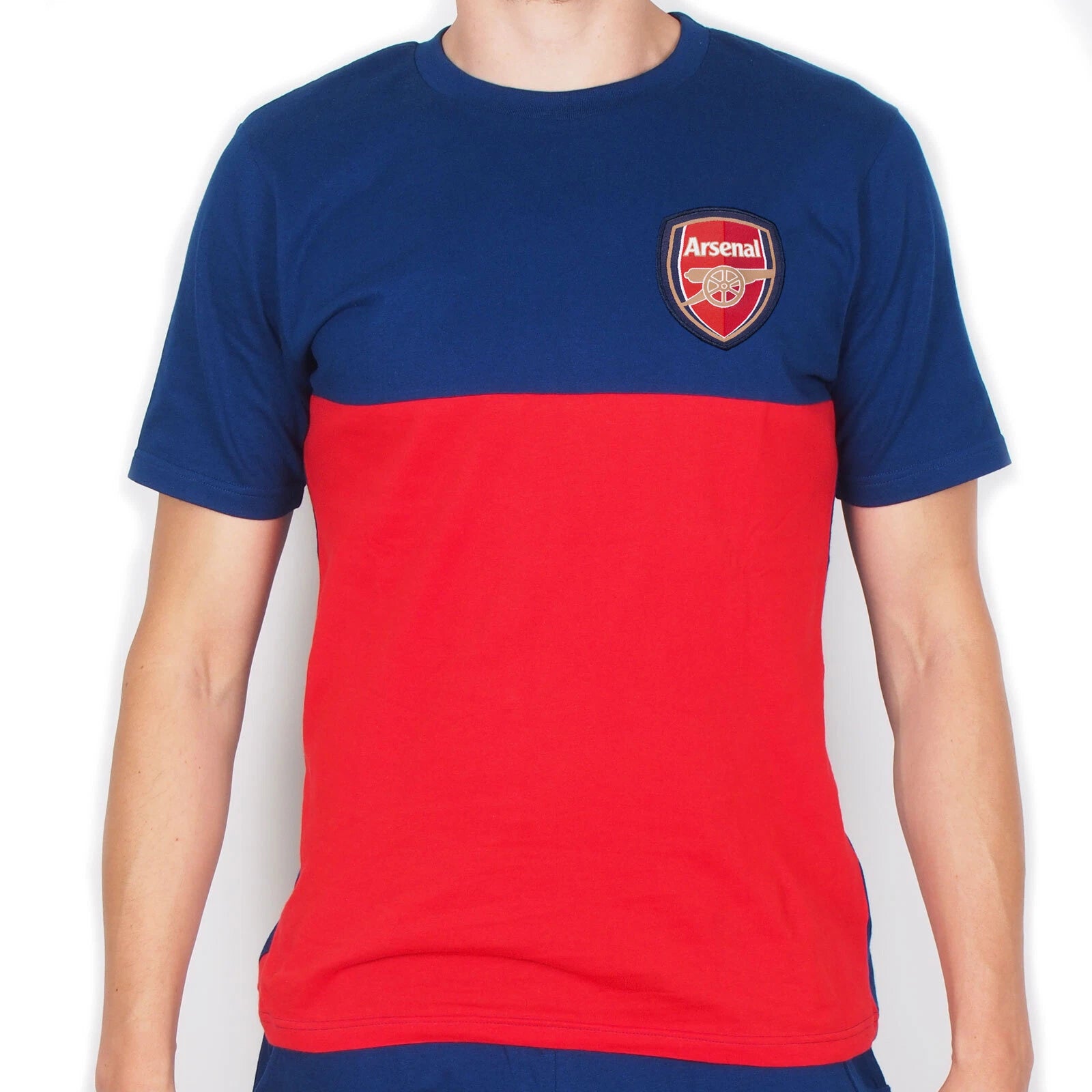 Arsenal FC Mens Pyjamas Long Premium Set OFFICIAL Football Gift