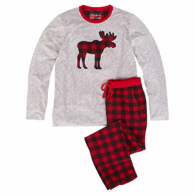 Eddie Bauer Mens' Holiday Christmas Family Pajamas Set or pant or top