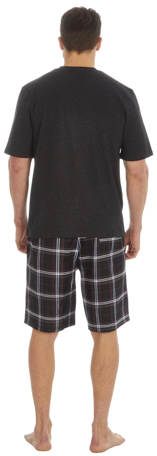 Cargo Bay Mens Cotton Blend Short Woven Lounge Set