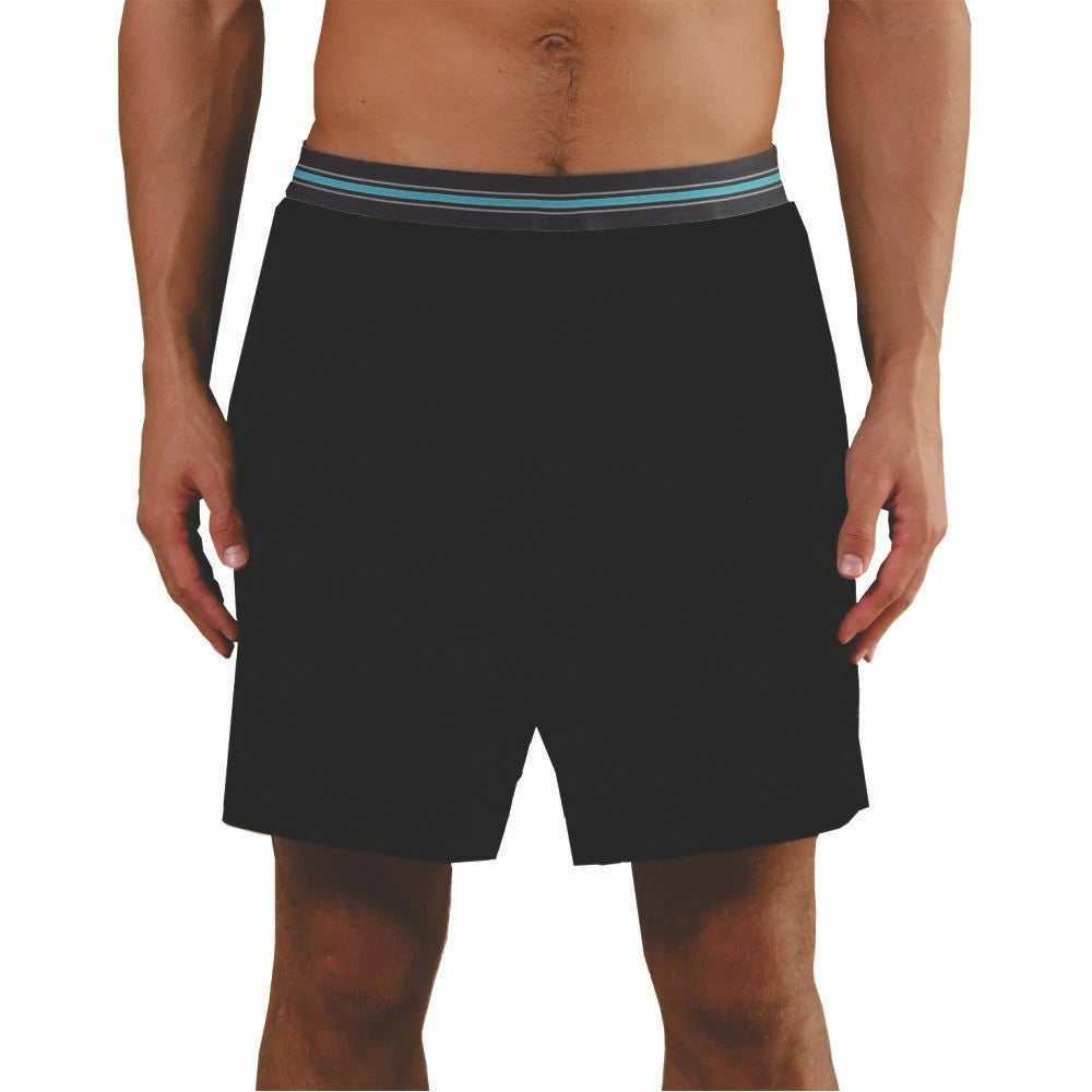 2 pack Men’s Jersey, Elastic Waistband w. Pocket, Button Fly, Pajama Sleep Short