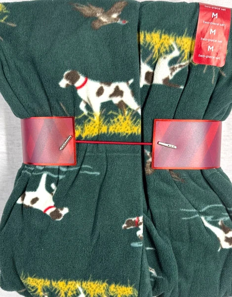 Men New SONOMA 2-Piece Pajama Set-Short Sleeves Tee/Fleece Pants-Choice Color