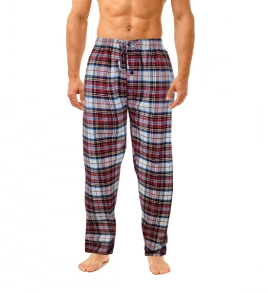 3 Pack Pajama Lounge 100% Cotton Pants Bottoms Sleepwear PJs S-6XL (Big & Tall)