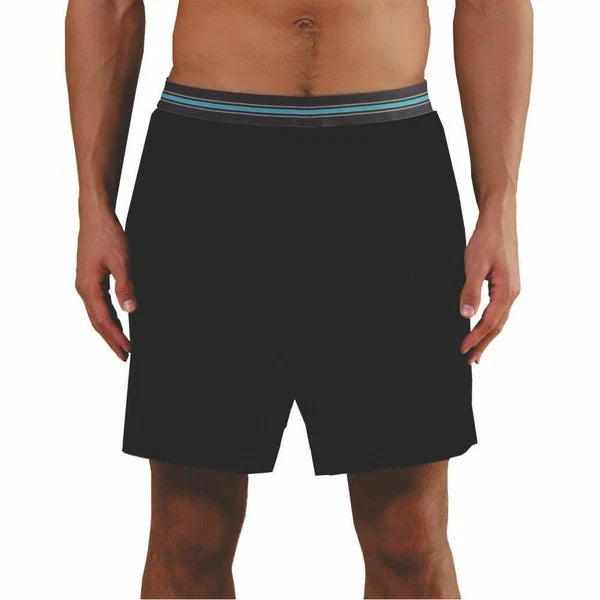 2 pack Men’s Jersey, Elastic Waistband w. Pocket, Button Fly, Pajama Sleep Short