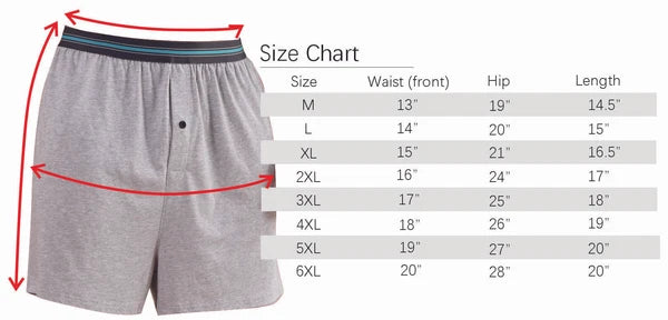 2 pack Men’s Jersey, Elastic Waistband w. Pocket, Button Fly, Pajama Sleep Short