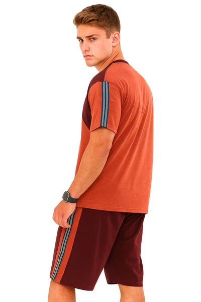 1-3PK Men's Short Pyjama Sets Men's Short PJs, Sleepwear Nightwear For Men