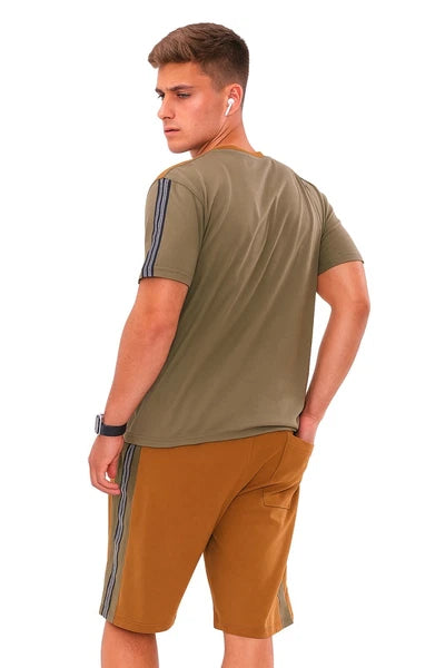 1-3PK Men's Short Pyjama Sets Men's Short PJs, Sleepwear Nightwear For Men