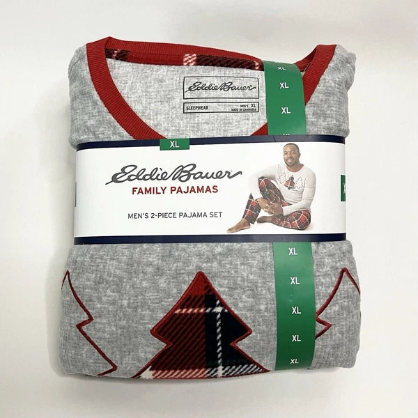 Eddie Bauer Mens' Holiday Christmas Family Pajamas Set or pant or top