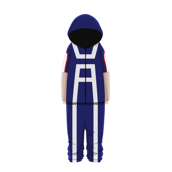 Anime My Hero Academia Pajamas Jumpsuit Cosplay Deku Sleepwear Nightgown Pyjamas