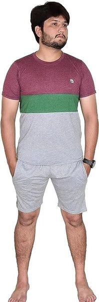 1-3PK Men's Short Pyjama Sets Men's Short PJs, Sleepwear Nightwear For Men