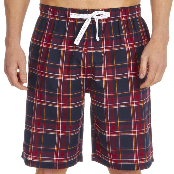 Cargo Bay Mens Cotton Blend Short Woven Lounge Set