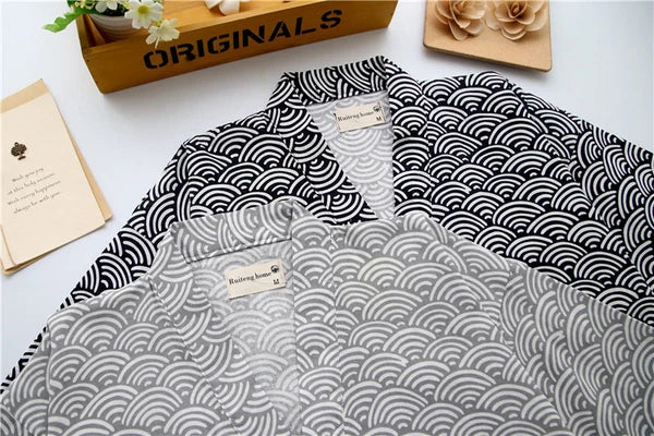 Chinese Japanese Oriental Mens Martial Kungfu Kimono Pyjamas Pajama