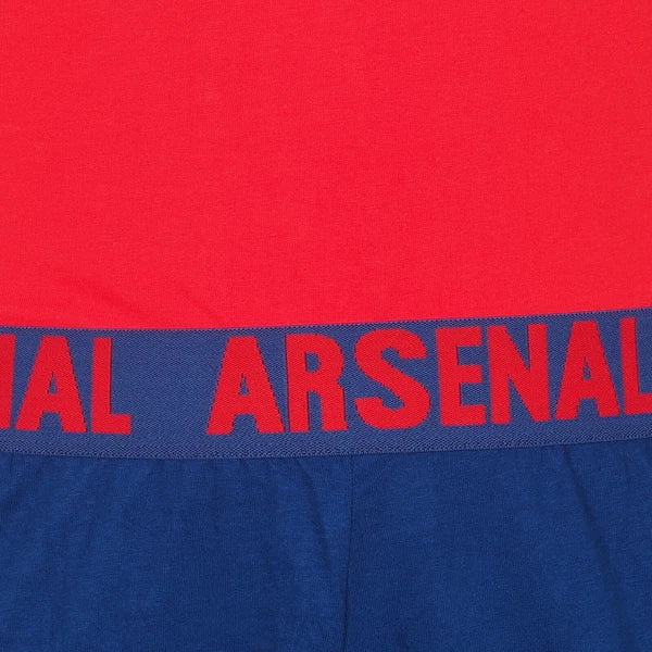 Arsenal FC Mens Pyjamas Long Premium Set OFFICIAL Football Gift