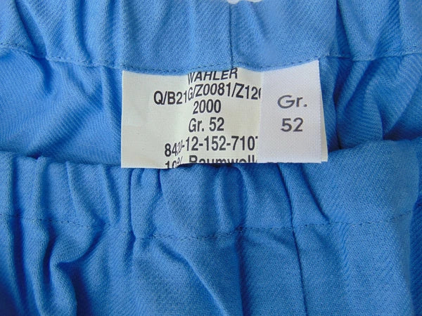 German military blue cotton pajama sets, very good used condition, free shipping