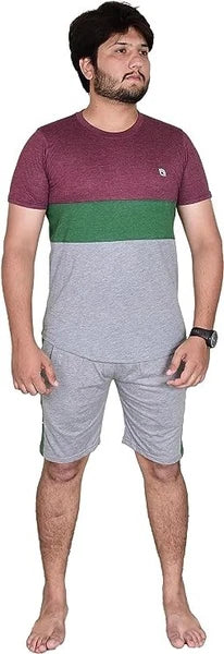 1-3PK Men's Short Pyjama Sets Men's Short PJs, Sleepwear Nightwear For Men