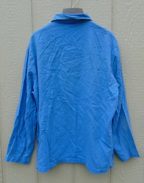 German military blue cotton pajama sets, very good used condition, free shipping