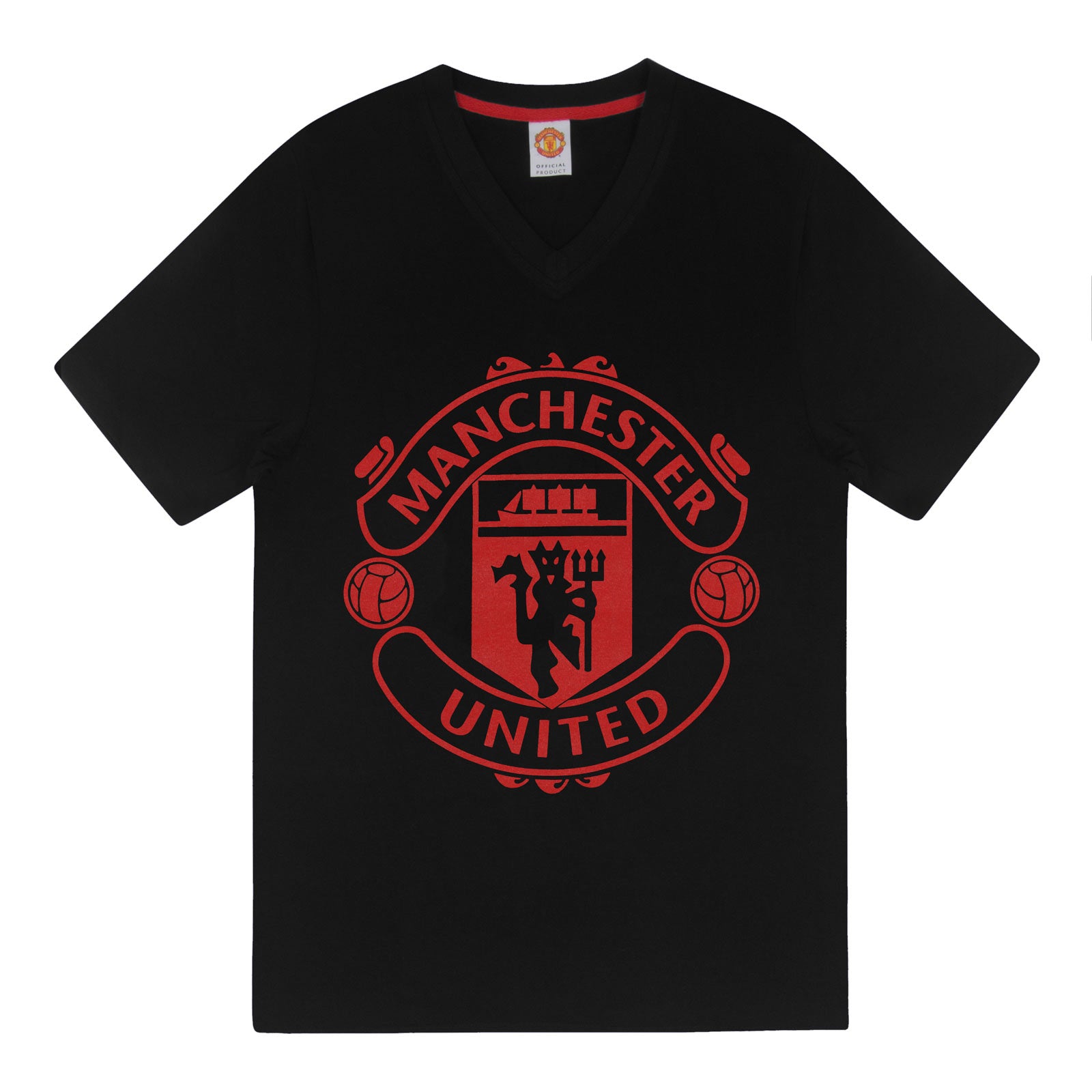 Manchester United Mens Pyjamas Short Loungewear OFFICIAL Football Gift