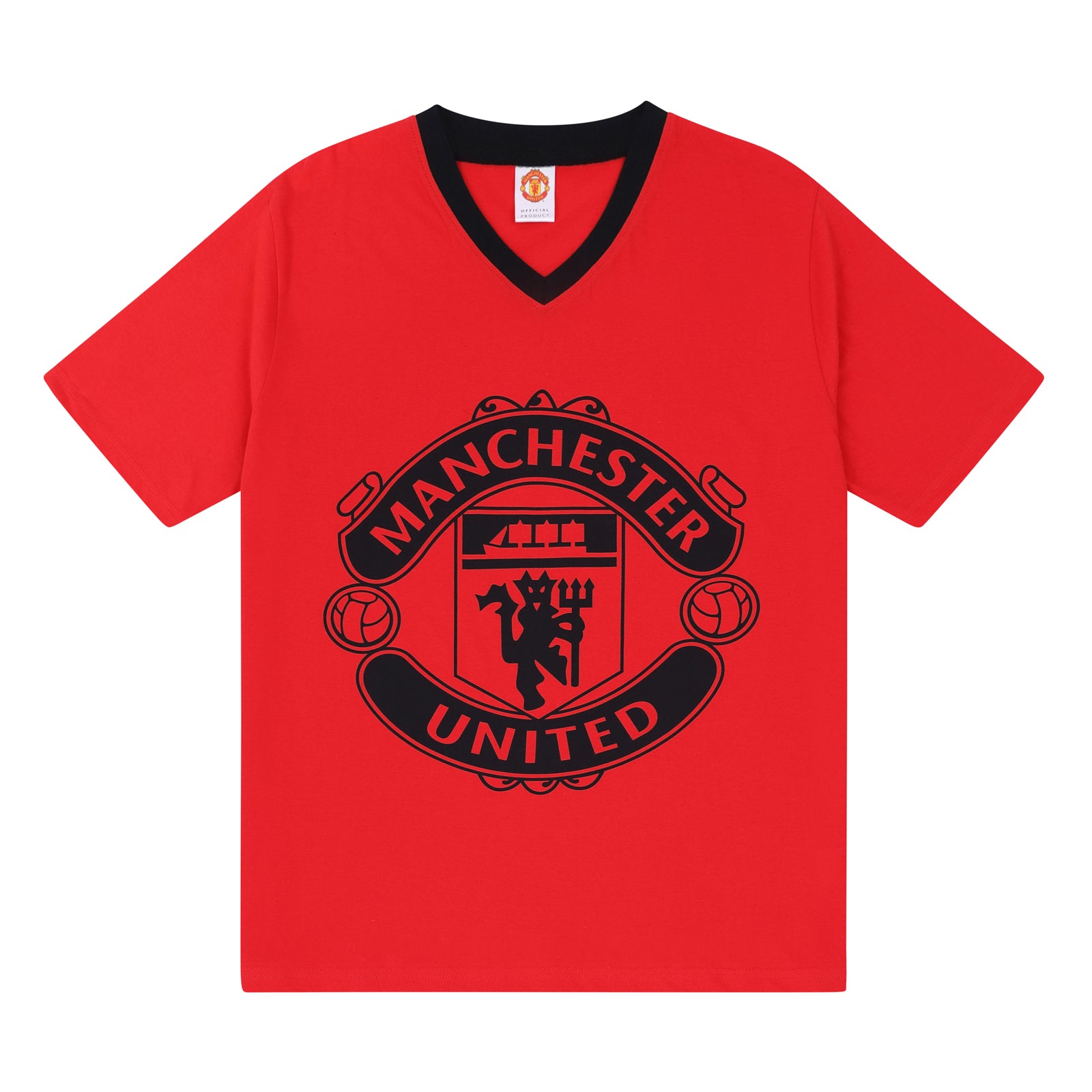 Manchester United Mens Pyjamas Short Loungewear OFFICIAL Football Gift